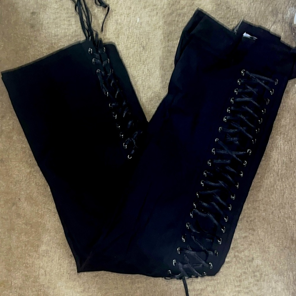 Fashion nova Lace by lace pants